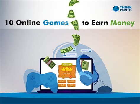 earn money playing games online